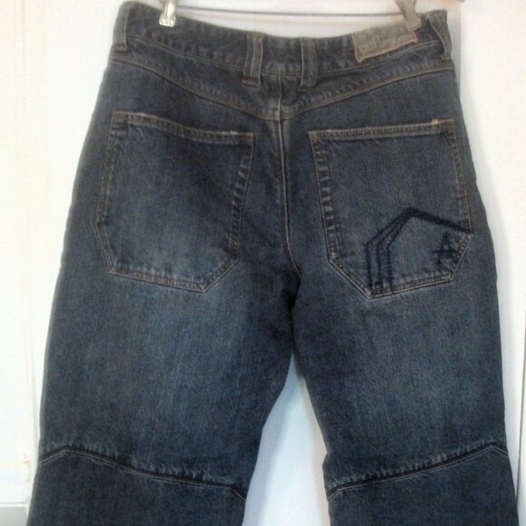 SHIFT TAKE CONTROL Kevlar Reinforced Motorcycle Jeans Blue - Picture 8 of 15